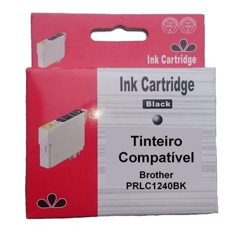 Tinteiro Preto Genérico p/ Brother MFCJ6510DW/MFCJ6710DW/MFC6910DW -  (LC1280) , Brother , PRLC1280XLBK , 6926474629414